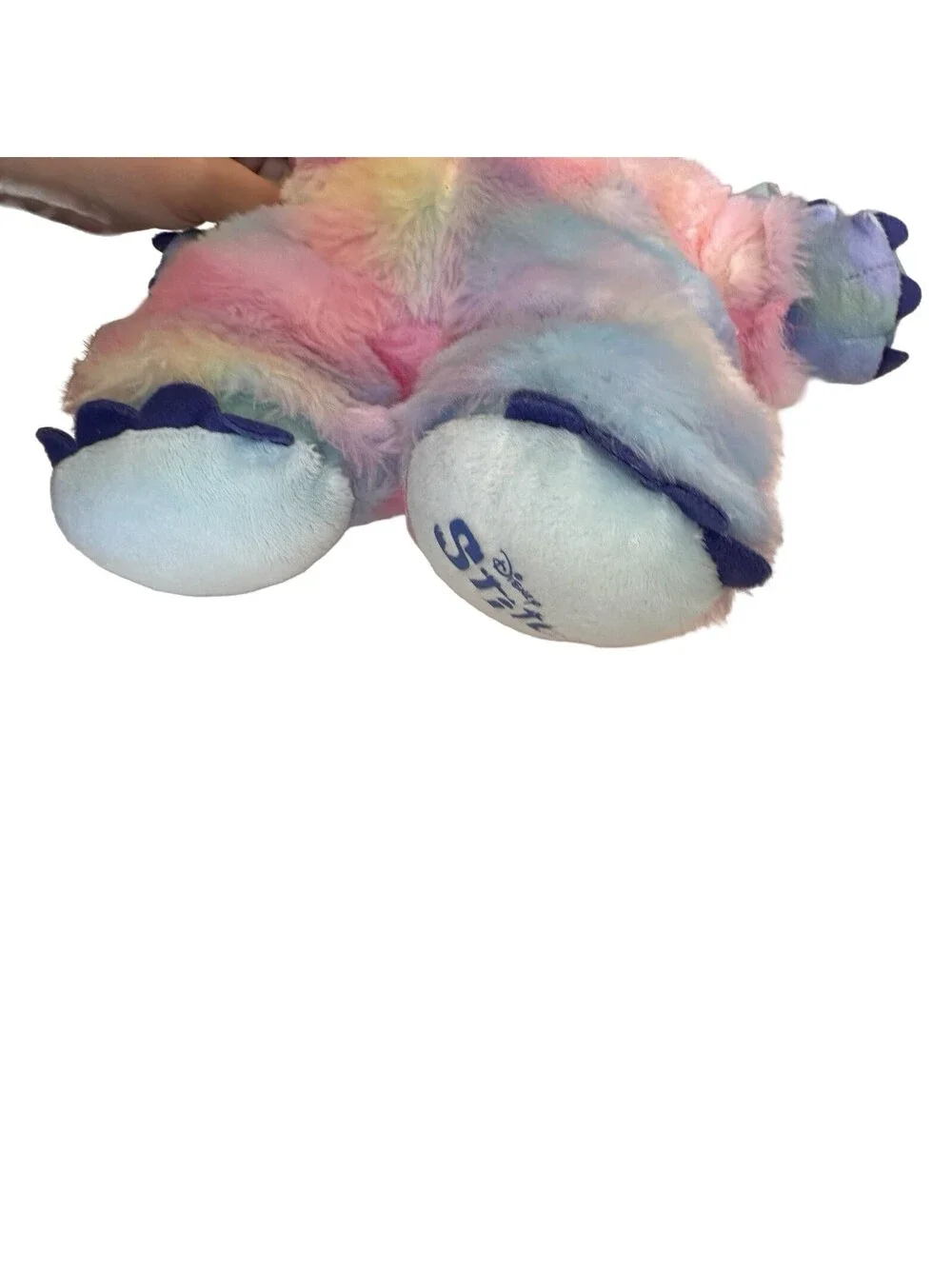 Build A Bear Stitch Disney Toy Pastel Plush Plaid Ears Stuffed Animal w/ Outfit